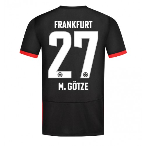 Moški Nogometni dresi Eintracht Frankfurt Mario Gotze #27 Gostujoči 2024-25 Kratek Rokav